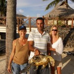 Cécile, Matthieu et Géraldine