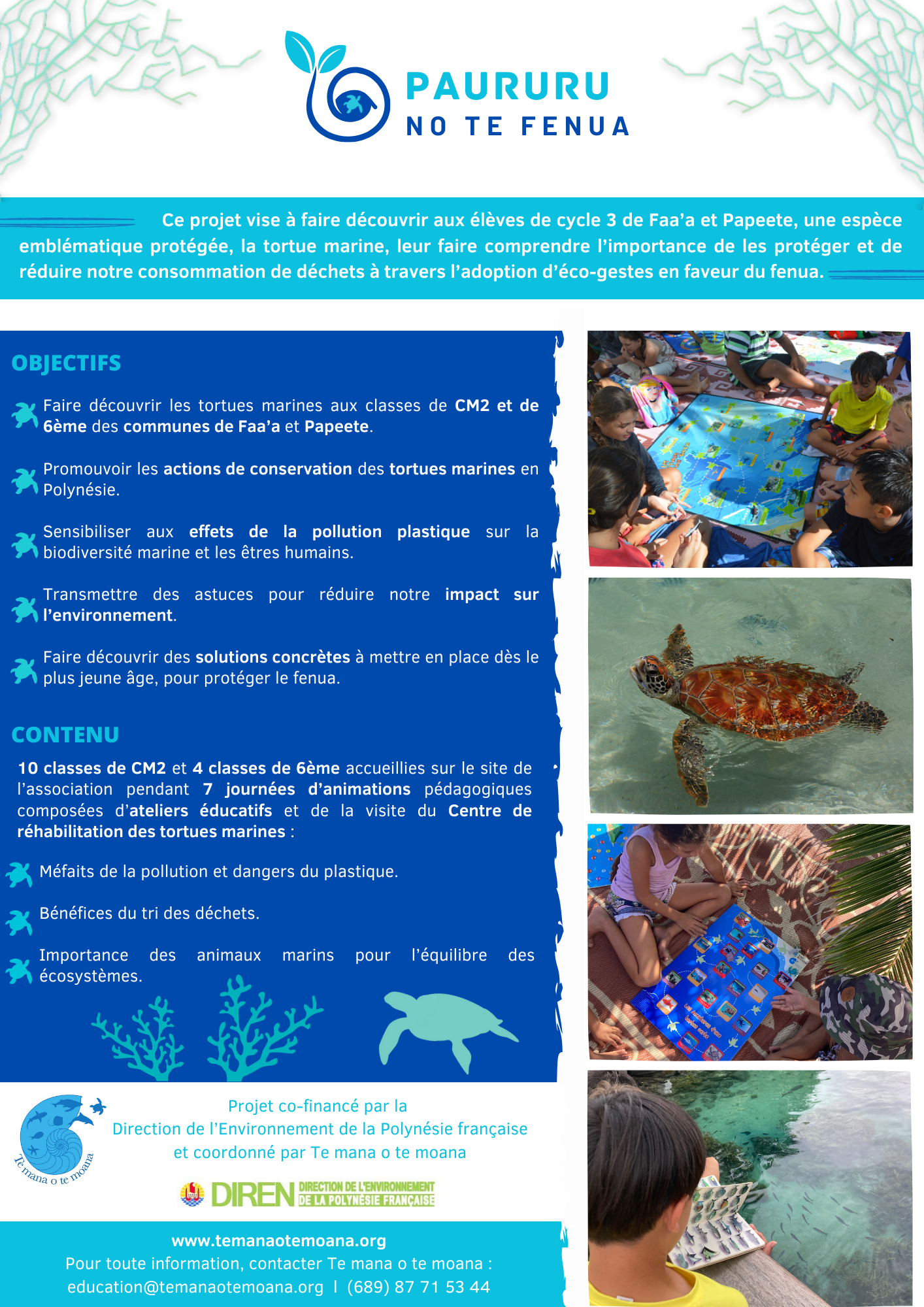 Présentation de projet - Paururu no te fenua